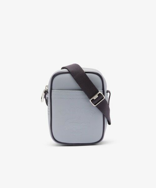 LACOSTE/ラコステ クラブ1930 サッチェルバッグ / ショルダーバッグ グレー FREE LACOSTE/ラコステ クラブ1930 サッチェルバッグ / ショルダーバッグ グレー FREE