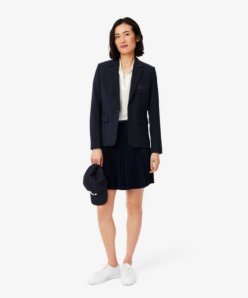 LACOSTE / ラコステ ポロシャツ | サイドスリット スキッパーネック ドレープポロシャツ | 詳細16