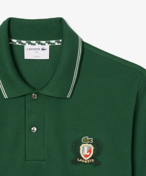 LACOSTE / ラコステ ポロシャツ | フロントボーダーパネルポロシャツ | 詳細4