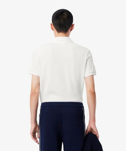 ラコステ LACOSTE メンズ 半袖 ポロシャツ ホワイト / 3 LACOSTE × URBAN RESEARCH DOORS ラコステ 半袖ポロシャツ