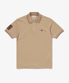 LACOSTE / ラコステ ポロシャツ | スリーブネームパッチ 配色ライン鹿の子地ポロシャツ