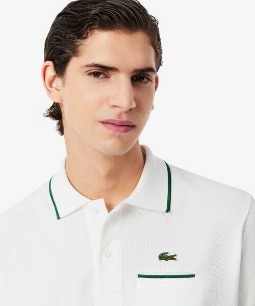 LACOSTE / ラコステ ポロシャツ | L.12.12配色トリムライン 半袖ポロシャツ | 詳細1