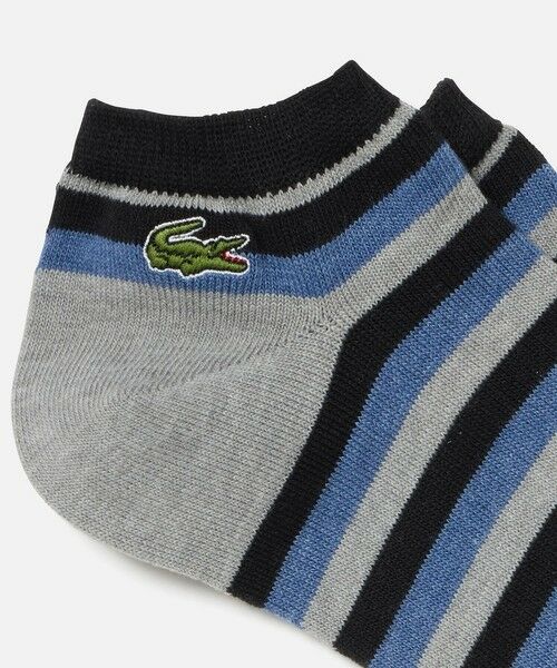 LACOSTE / ラコステ ソックス | マルチボーダーアンクルソックス | 詳細1