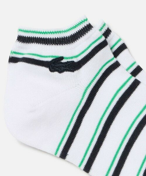 LACOSTE / ラコステ ソックス | ウィメンズマルチボーダーアンクルソックス | 詳細1