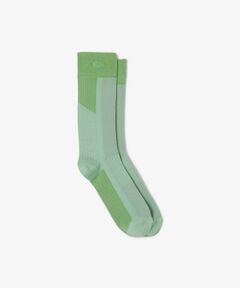 バイカラーロングゴルフソックス （ソックス）｜LACOSTE