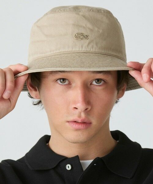 18SS Supreme LACOSTE Velour Bucket Hat ベロア バケットハット