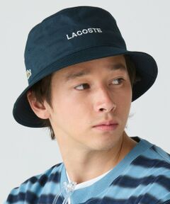LACOSTE / ラコステ ハット | ブランドロゴステッチバケットハット