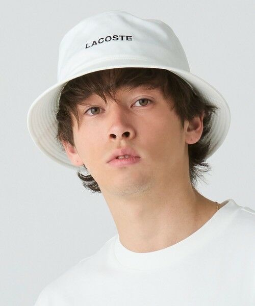 LACOSTE / ラコステ ハット | ブランドロゴステッチバケットハット | 詳細5