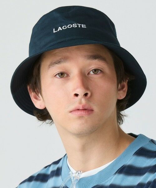 LACOSTE / ラコステ ハット | ブランドロゴステッチバケットハット | 詳細12