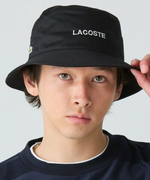 LACOSTE / ラコステ ハット | ブランドロゴステッチバケットハット | 詳細15