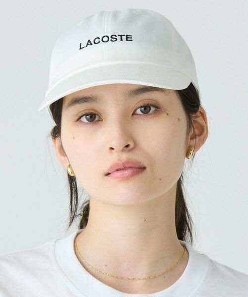 LACOSTE / ラコステ キャップ | ブランドロゴステッチローキャップ | 詳細1