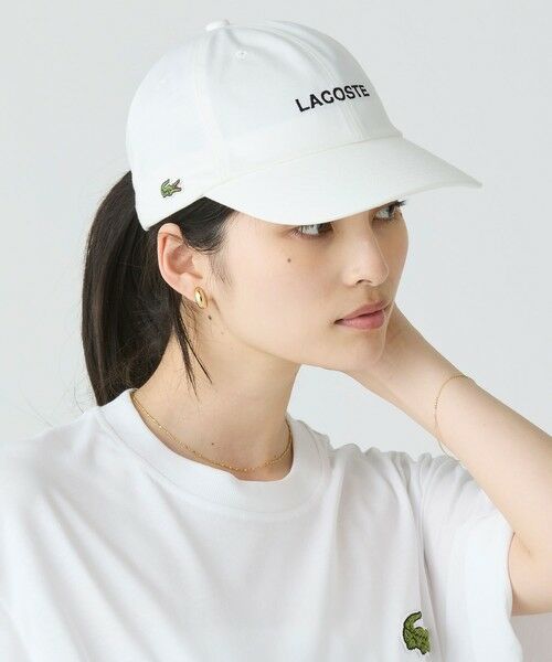 LACOSTE / ラコステ キャップ | ブランドロゴステッチローキャップ | 詳細2