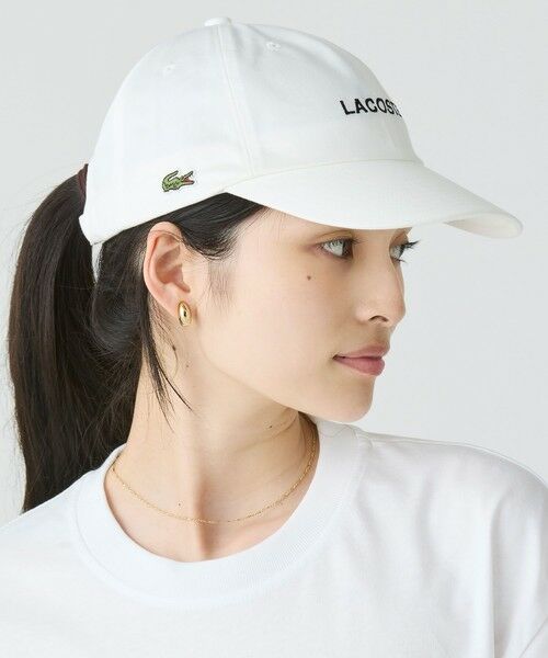 LACOSTE / ラコステ キャップ | ブランドロゴステッチローキャップ | 詳細3
