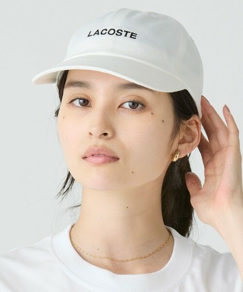 LACOSTE / ラコステ キャップ | ブランドロゴステッチローキャップ | 詳細4