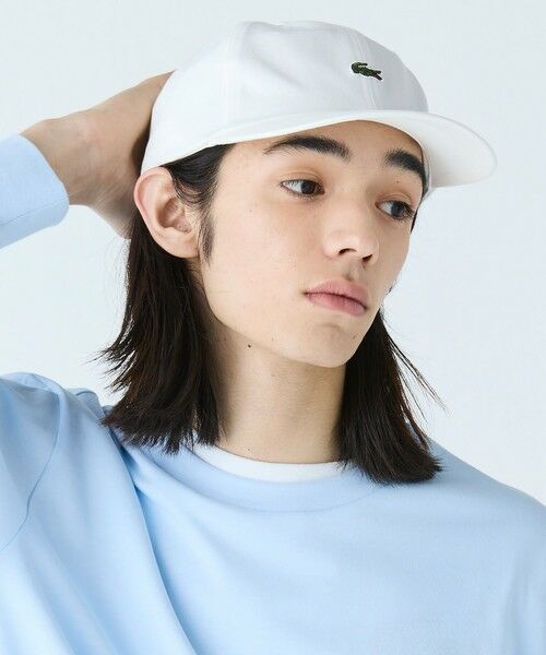 ワンポイントワニロゴキャップ （キャップ）｜LACOSTE