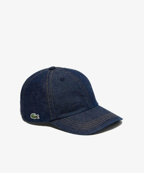 LACOSTE / ラコステ キャップ | ブランクデニムキャップ | 詳細1