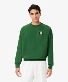 LACOSTE / ラコステ スウェット | エンブレムステッチフレンチメイドクルーネックスウェット