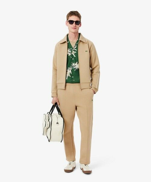 LACOSTE / ラコステ カーディガン・ボレロ | ショルダーテーピングダブルフェイススェットブルゾン | 詳細6