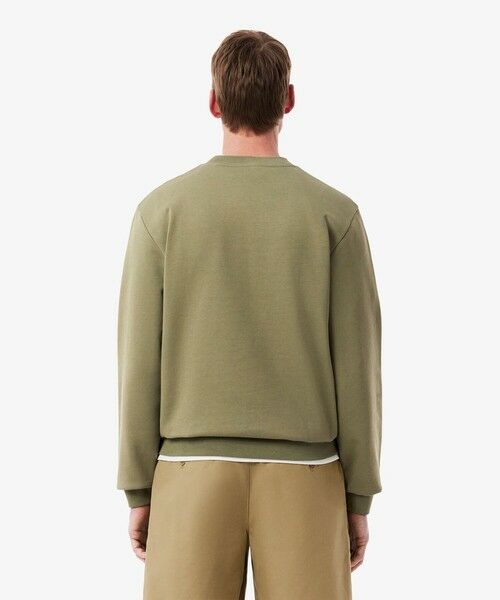 Lacoste オリーブグリーン スウェットセット セール】 ワントーンジップスウェットフーディー （パーカー