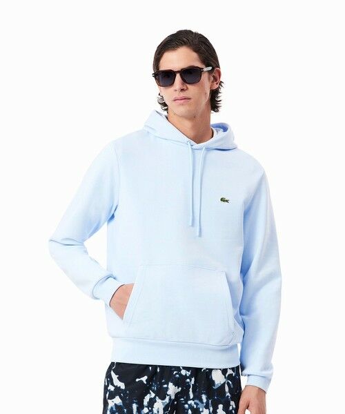 LACOSTE/ラコステ エッセンシャルスウェットフーディー / パーカー ライトブルー 2(日本サイズS) LACOSTE/ラコステ エッセンシャルスウェットフーディー / パーカー ライトブルー 2(日本サイズS)