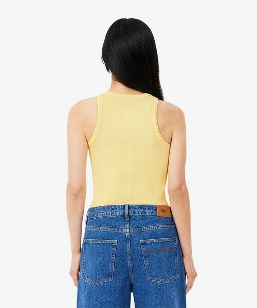 LACOSTE / ラコステ タンクトップ | ワンポイントロゴ エッセンシャルリブニットタンクトップ | 詳細7