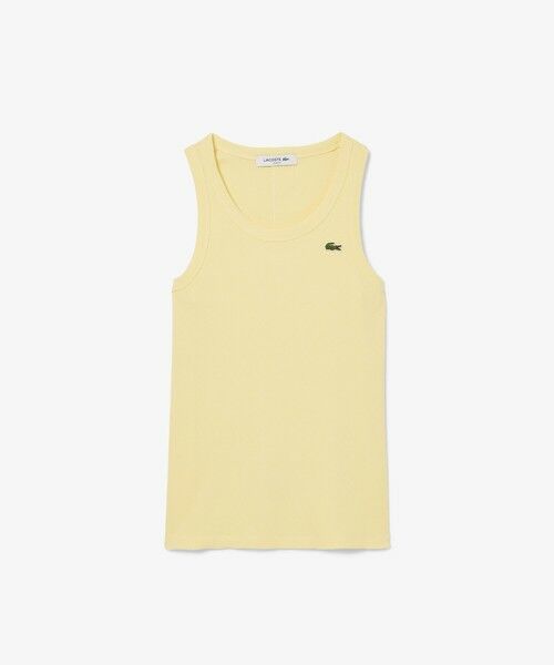 LACOSTE / ラコステ タンクトップ | ワンポイントロゴ エッセンシャルリブニットタンクトップ | 詳細8