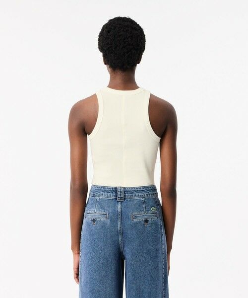 LACOSTE / ラコステ タンクトップ | ワンポイントロゴ エッセンシャルリブニットタンクトップ | 詳細16