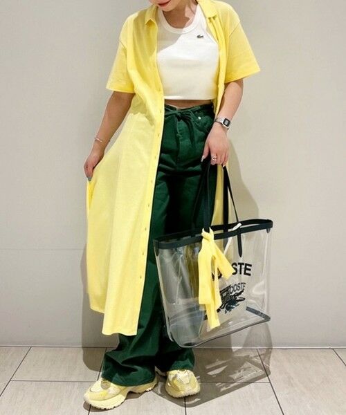 LACOSTE / ラコステ タンクトップ | ワンポイントロゴ エッセンシャルリブニットタンクトップ | 詳細13