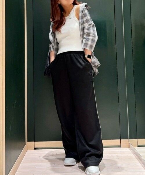 LACOSTE / ラコステ タンクトップ | ワンポイントロゴ エッセンシャルリブニットタンクトップ | 詳細15