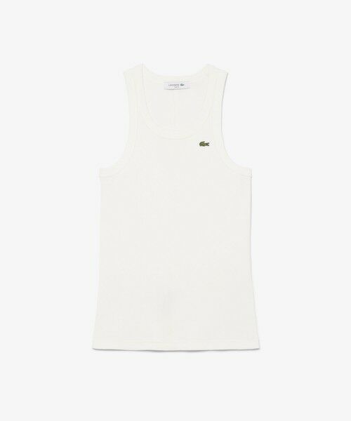 LACOSTE / ラコステ タンクトップ | ワンポイントロゴ エッセンシャルリブニットタンクトップ | 詳細18