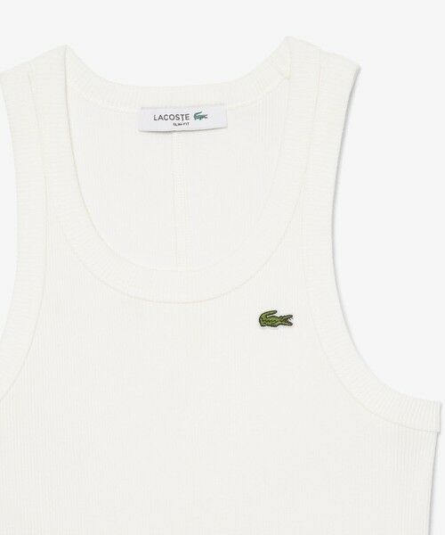 LACOSTE / ラコステ タンクトップ | ワンポイントロゴ エッセンシャルリブニットタンクトップ | 詳細19