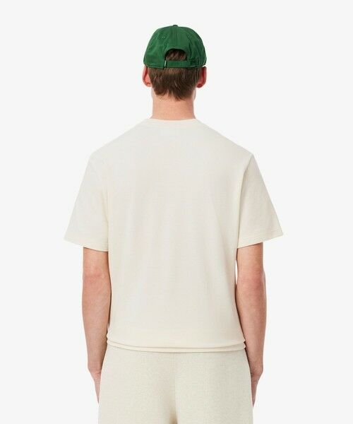 LACOSTE / ラコステ Tシャツ | フロントボーダーパネル鹿の子Tシャツ | 詳細7