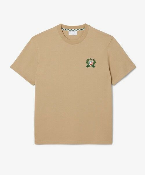 LACOSTE / ラコステ Tシャツ | ローレルエンブレムステッチフレンチメイドTシャツ | 詳細3