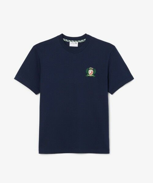 LACOSTE / ラコステ Tシャツ | ローレルエンブレムステッチフレンチメイドTシャツ | 詳細8