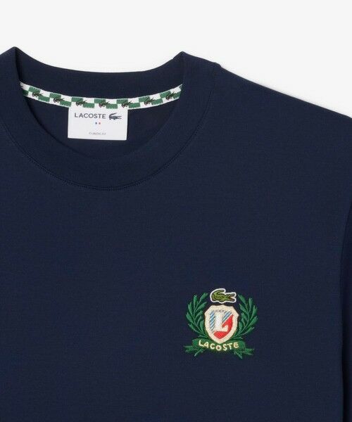 LACOSTE / ラコステ Tシャツ | ローレルエンブレムステッチフレンチメイドTシャツ | 詳細9