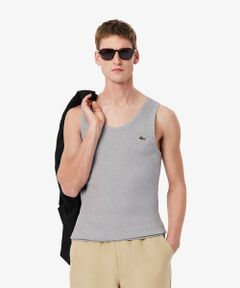 LACOSTE / ラコステ Tシャツ | コットンリブニットタンクトップ