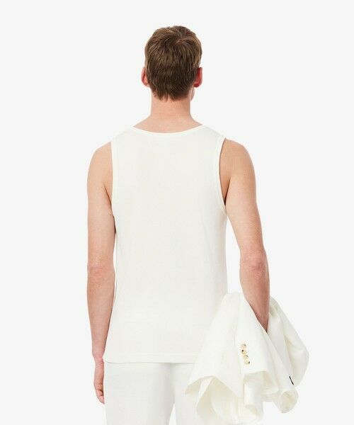 LACOSTE / ラコステ Tシャツ | コットンリブニットタンクトップ | 詳細2