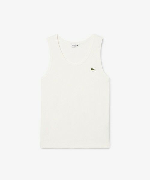 LACOSTE / ラコステ Tシャツ | コットンリブニットタンクトップ | 詳細3