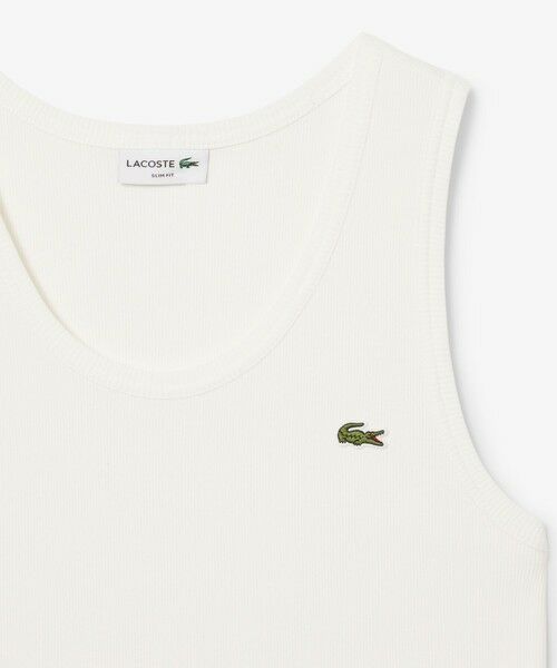 LACOSTE / ラコステ Tシャツ | コットンリブニットタンクトップ | 詳細4