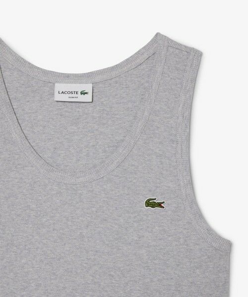 LACOSTE / ラコステ Tシャツ | コットンリブニットタンクトップ | 詳細9