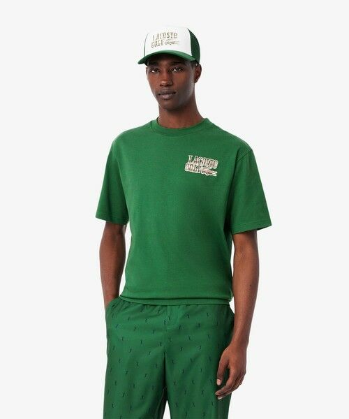 LACOSTE ゴルフバッグ 緑色 激レア！希少】ラコステ LACOSTE キャディバック ゴルフ カート