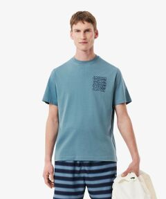 LACOSTE / ラコステ Tシャツ | ステンシルバックプリントTシャツ