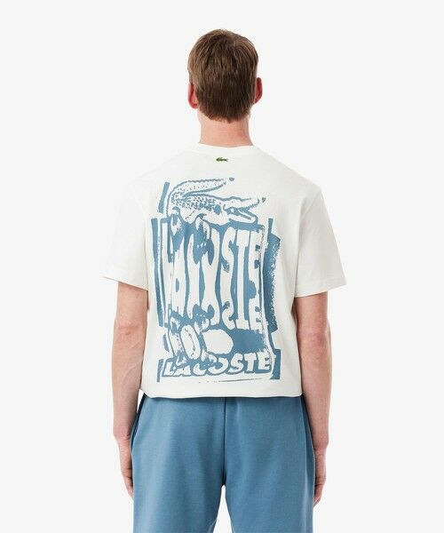 LACOSTE / ラコステ Tシャツ | ステンシルバックプリントTシャツ | 詳細2