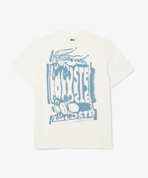 LACOSTE / ラコステ Tシャツ | ステンシルバックプリントTシャツ | 詳細4