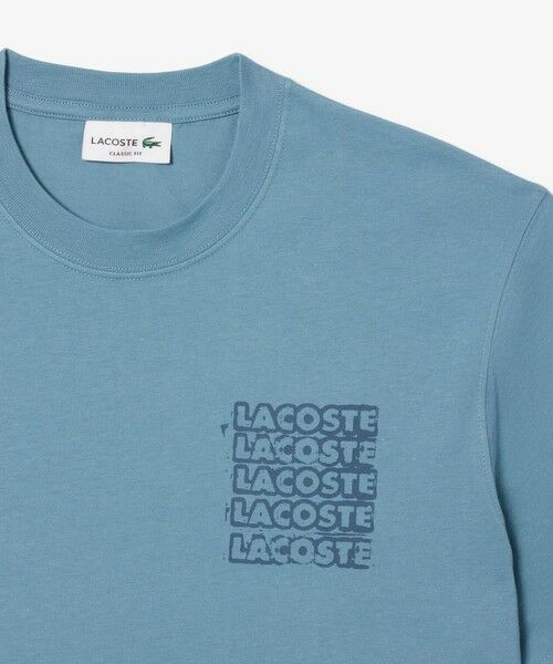 LACOSTE / ラコステ Tシャツ | ステンシルバックプリントTシャツ | 詳細12