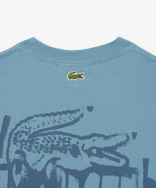 LACOSTE / ラコステ Tシャツ | ステンシルバックプリントTシャツ | 詳細13