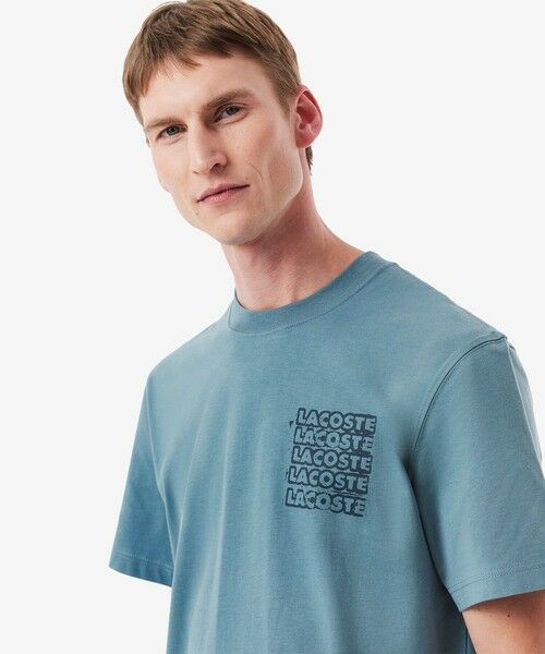 LACOSTE / ラコステ Tシャツ | ステンシルバックプリントTシャツ | 詳細8