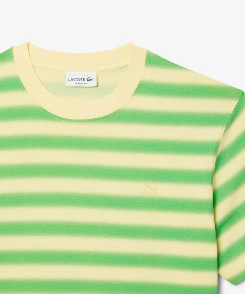 LACOSTE / ラコステ Tシャツ | グラデーションボーダーTシャツ | 詳細5