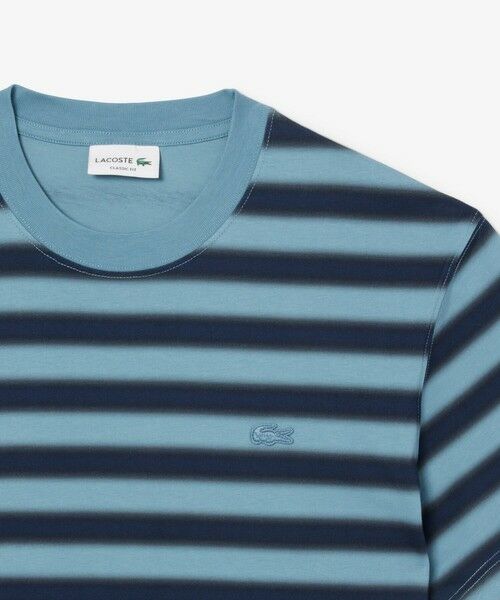 LACOSTE / ラコステ Tシャツ | グラデーションボーダーTシャツ | 詳細15