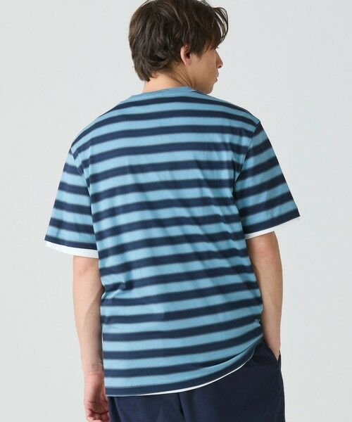 LACOSTE / ラコステ Tシャツ | グラデーションボーダーTシャツ | 詳細8